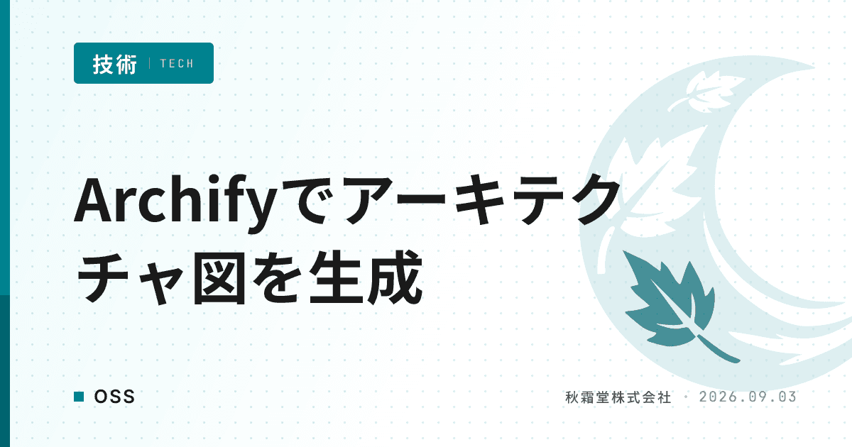 Archifyでアーキテクチャ図を生成する方法|検証付きHTML出力